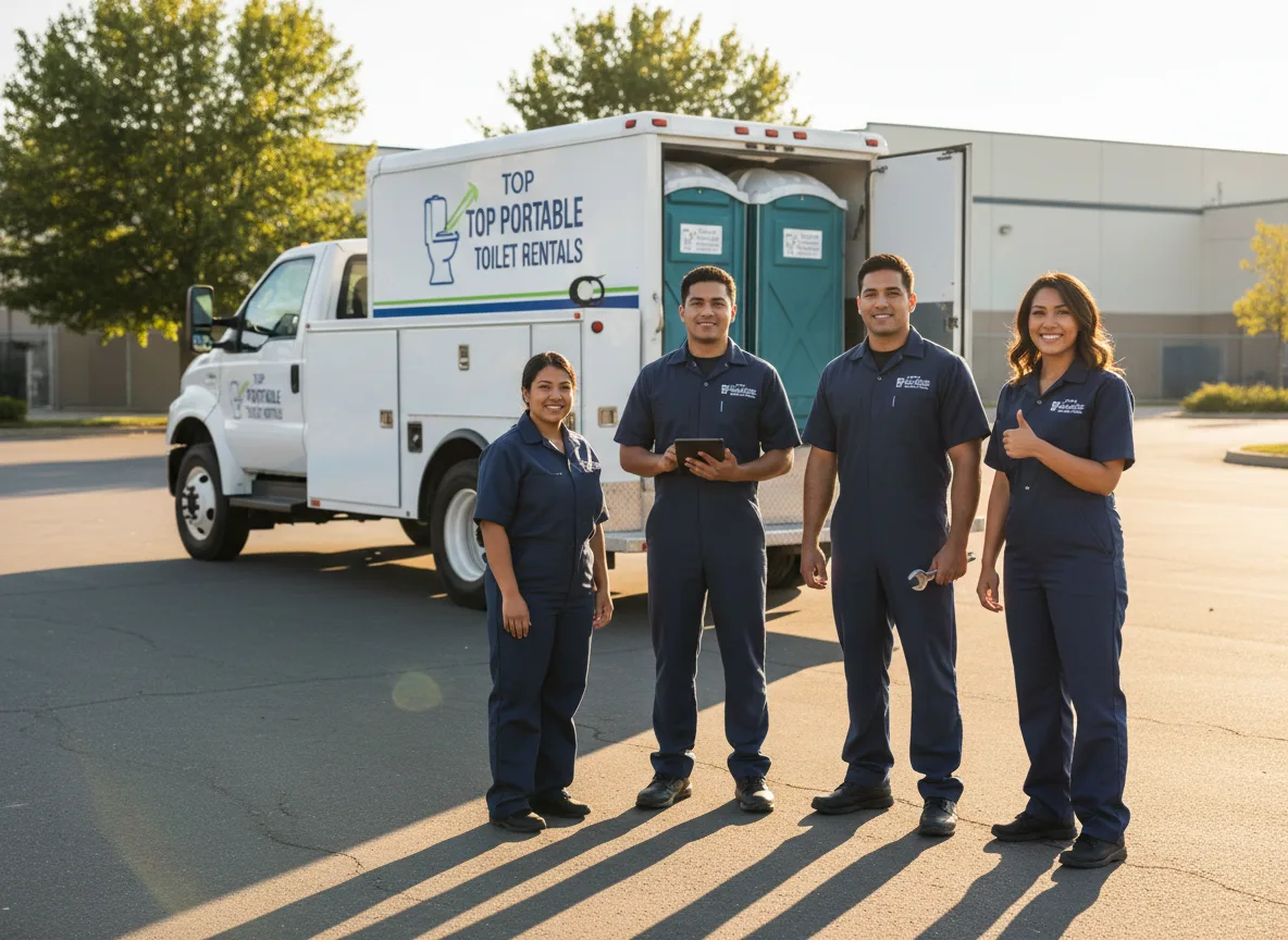 Short Term Porta Potty Rental company in Fairfax, OK